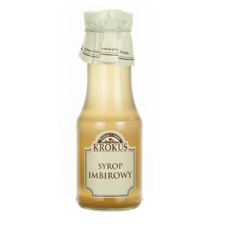 Syrop Imbirowy Bezglutenowy 280 ml - Krokus - Ekochatka