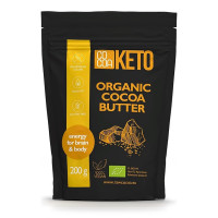 Masło Kakaowe Bezglutenowe BIO 200 g - Cocoa