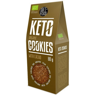Ciastka Kokosowe Kakaowe BIO 80 g - Diet-Food - Ekochatka