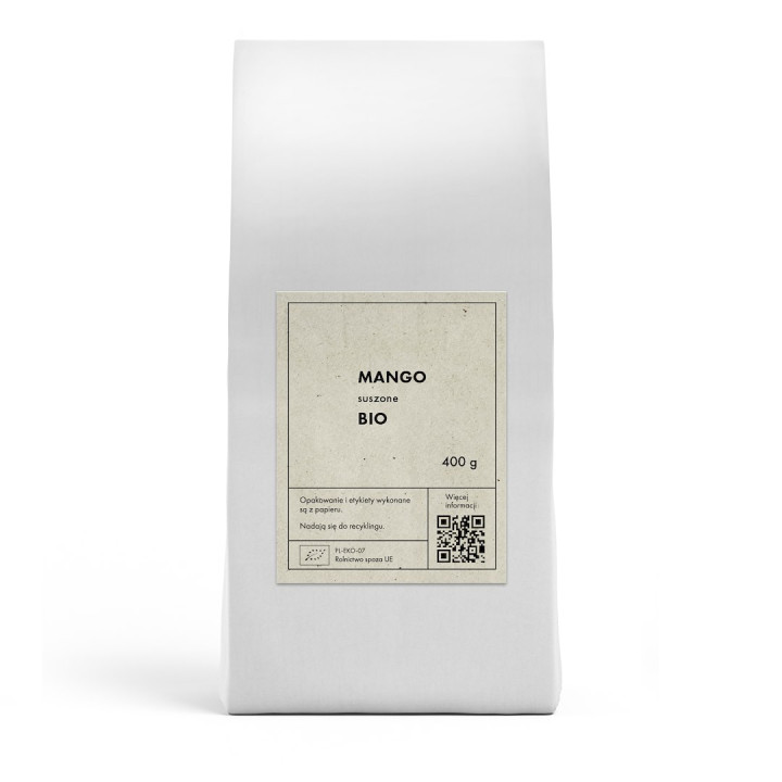 Mango Suszone BIO 400 g - The Planet - Ekochatka