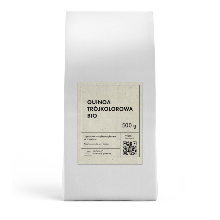 Quinoa Trójkolorowa Komosa Ryżowa BIO 500 g - The Planet - Ekochatka