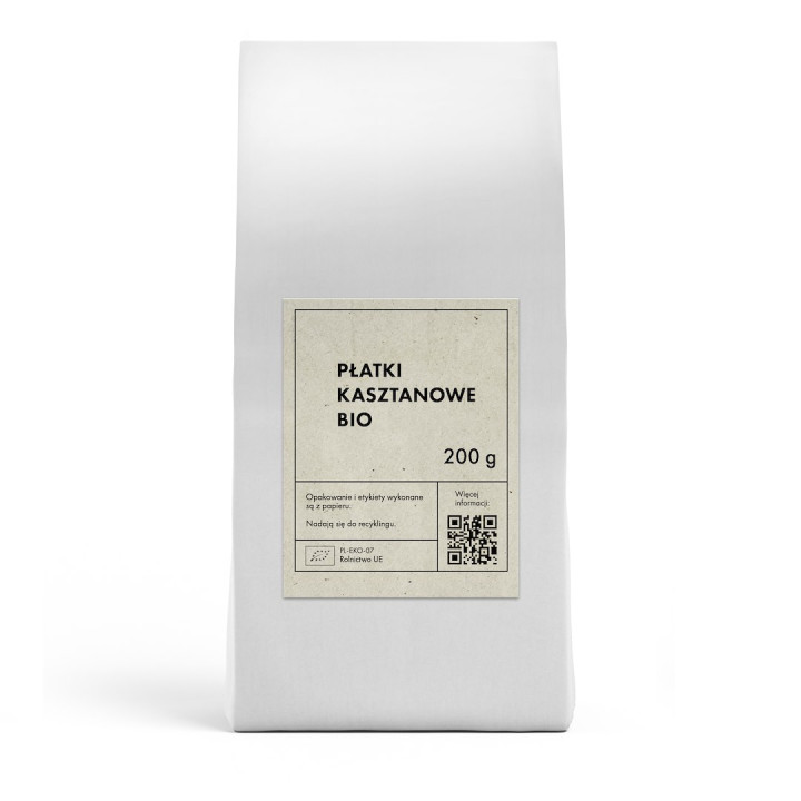 Płatki Kasztanowe BIO 200 g - Bio Planet - Ekochatka