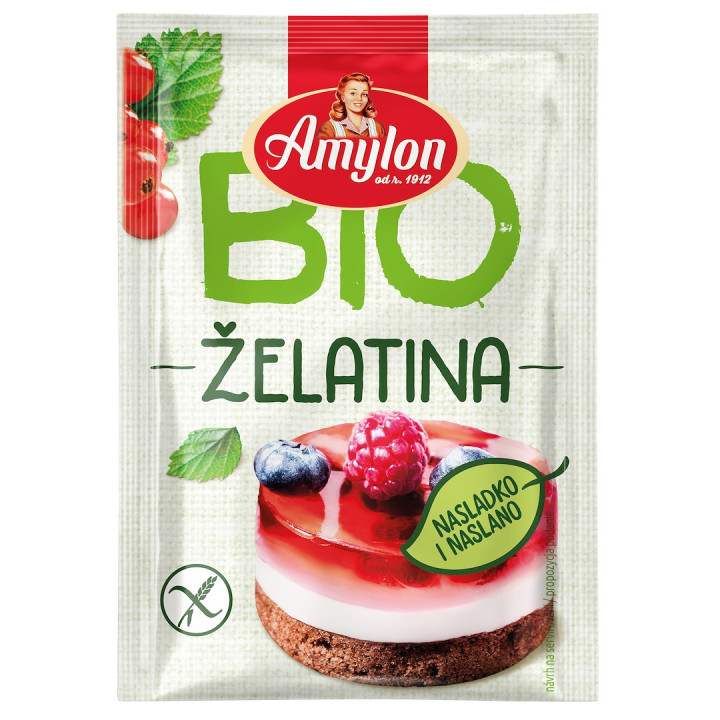 Żelatyna Spożywcza w Proszku BIO 20 g - Amylon - Ekochatka