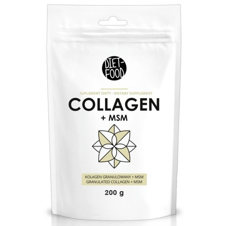 Kolagen z MSM w Proszku 200 g - Diet-Food - Ekochatka