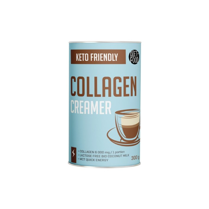 Collagen Creamer MCT z Kolagenem Dodatek do Kawy 300 g - Diet-Food - E