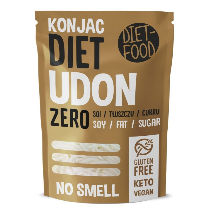 Makaron Konjac Udon Bezglutenowy 200 g - Diet-Food - Ekochatka