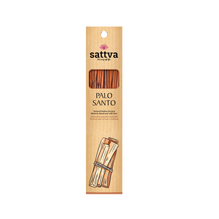 Kadzidełka Indyjskie Palo Santo Naturalne 15 szt. 30 g - Sattva - Ekoc