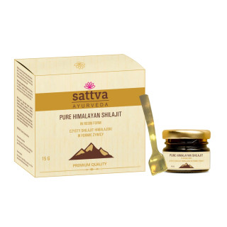 Shilajit Himalajski Mumio w Formie Żywicy 15 g - Sattva - Ekochatka