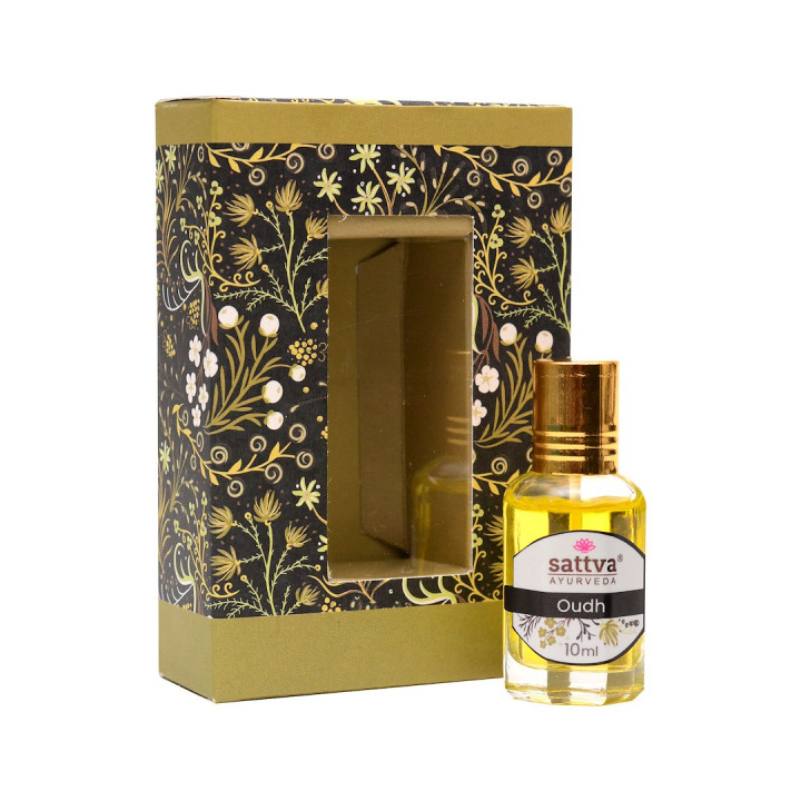Perfumy w Olejku Oudh Roll-On 10 ml - Sattva - Ekochatka