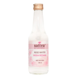 Woda Różana Kosmetyczna 250 ml - Sattva - Ekochatka