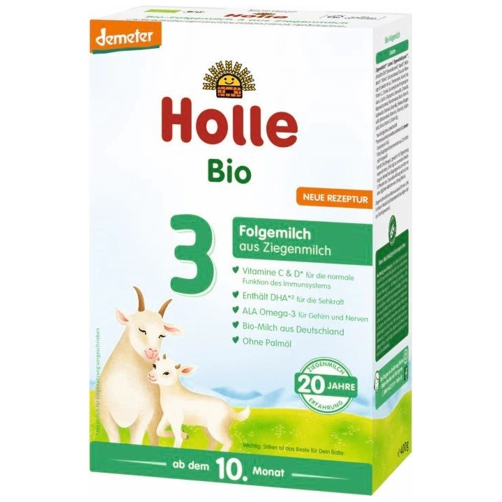 Mleko Kozie 3 Nastepne Demeter BIO 400 g - Holle - Ekochatka