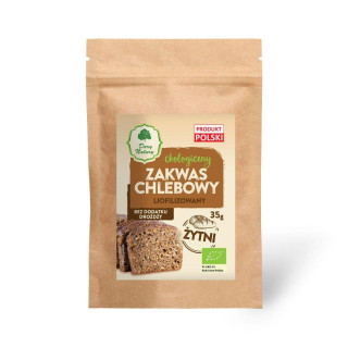 Zakwas Chlebowy Żytni Liofilizowany BIO 35 g - Dary Natury - Ekochatka