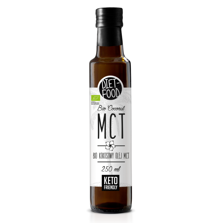 Olej Kokosowy MCT BIO 250 ml - Diet-Food - Ekochatka