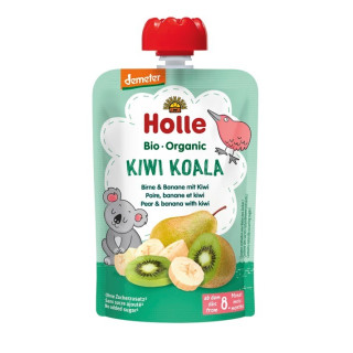 Mus Owocowy Kiwi Koala Gruszka Banan Kiwi BIO 100 g - Holle - Ekochatk