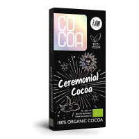 Kakao Ceremonialne Tabliczka Gorzka 100% BIO 50 g - Cocoa