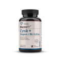 Cynk Magnez Witamina B6 Active Bezglutenowy 120 kapsułek - Pharmovit