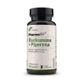 Kurkumina z Piperyną Bezglutenowe 90 kapsułek - Pharmovit