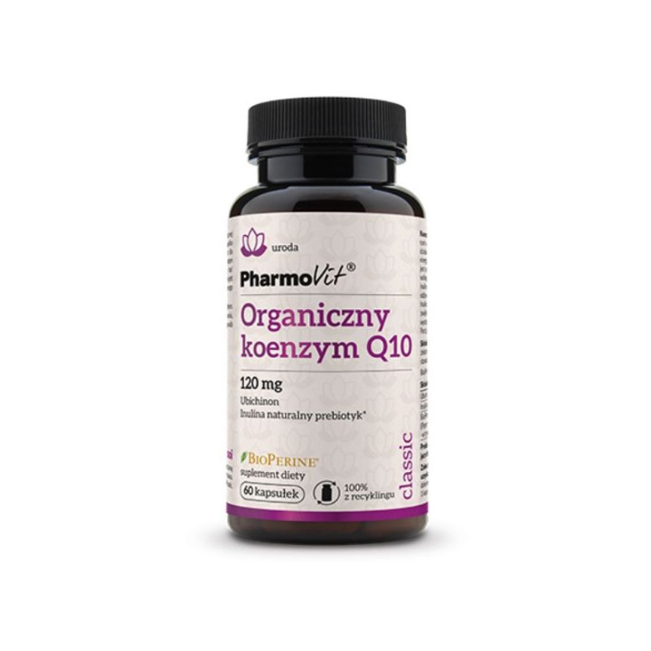 Koenzym Q10 120 mg Bezglutenowy 60 kapsułek - Pharmovit - Ekochatka