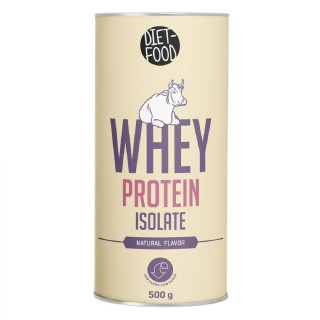 Białko Serwatkowe Izolat WPI 90 Wegetariańskie Bez Cukru 500 g - Diet-
