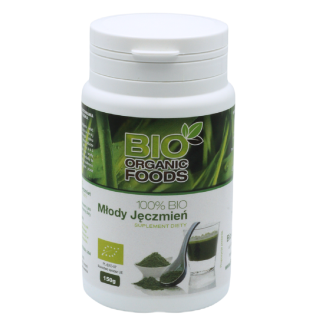 Sok z Młodego Jęczmienia Sproszkowany BIO 150 g - BIO Organic Foods - 