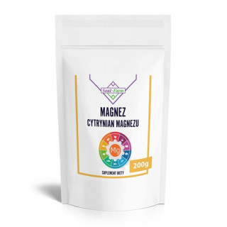 Cytrynian Magnezu w Proszku 200 g - Soul Farm - Ekochatka