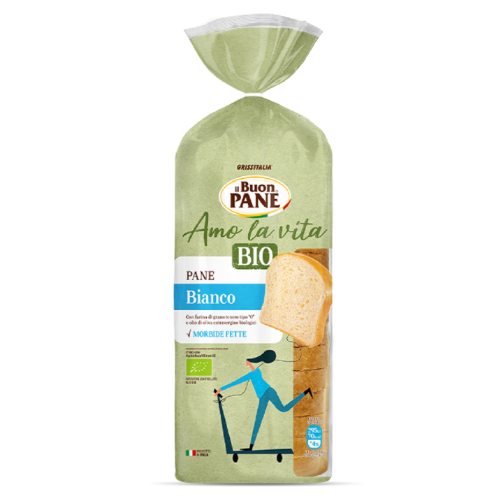Chleb Tostowy Pszenny z Oliwą z Oliwek BIO 400 g - Il Buon Pane - Ekoc