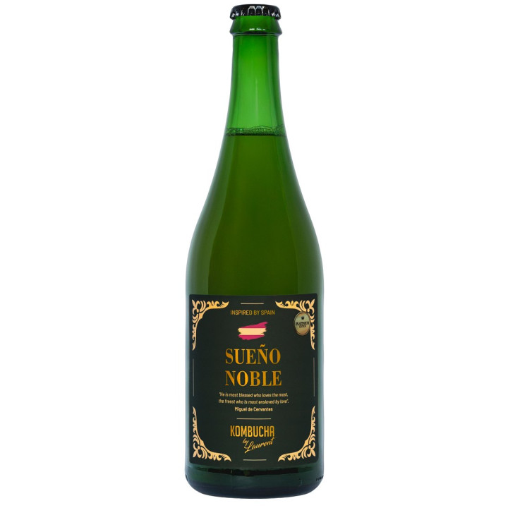 Kombucha Kwiat Pomarańczy BIO 750 ml - Kombucha by Laurent - Ekochatka