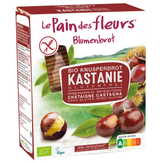 Pieczywo Chrupkie Kasztanowe Bezglutenowe BIO 150 g - Le Pain Des Fleu