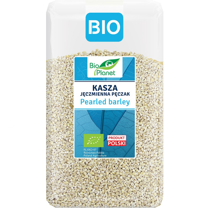 Kasza Jęczmienna Pęczak BIO 1 kg - Bio Planet - Ekochatka
