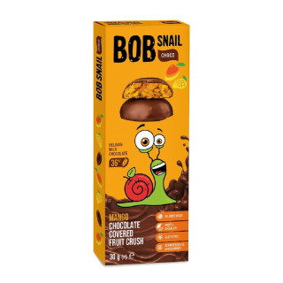 Przekaska Mango w Czekoladzie Mlecznej Bezglutenowa 30 g - Bob Snail -