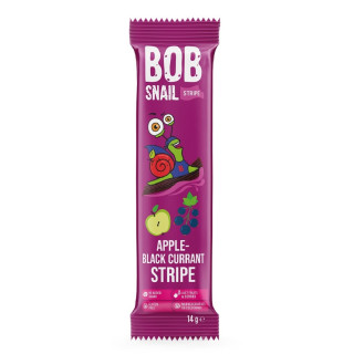 Przekąska Owocowa Jabłko Czarna Porzeczka Bezglutenowa 14 g - Bob Snai