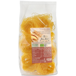 Makaron Kukurydziano-Ryżowy Gniazda Bezglutenowy BIO 250 g - Pasta Nat