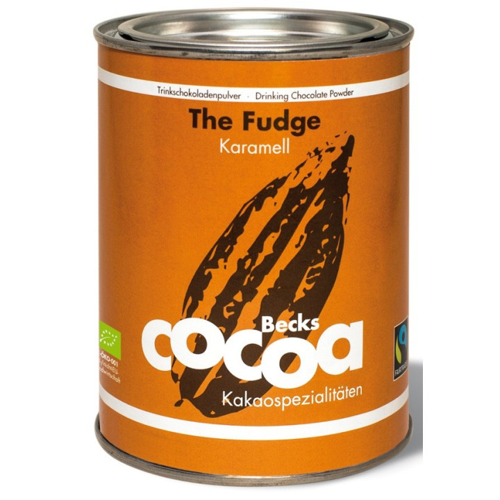 Czekolada do Picia Mleczny Karmel Bezglutenowa BIO 275 g - Becks Cocoa