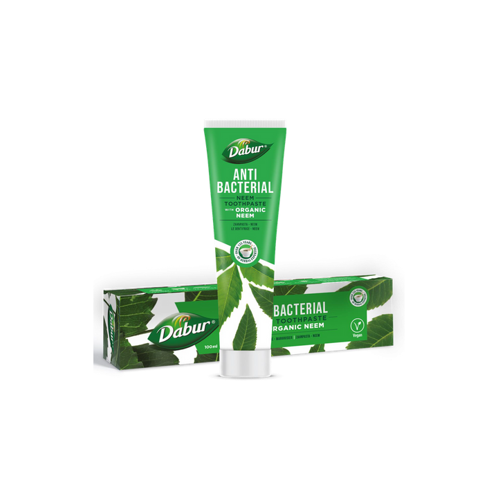 Pasta do Zębów z Neem Przeciwbakteryjna bez Fluoru 100 ml - Dabur - Ek