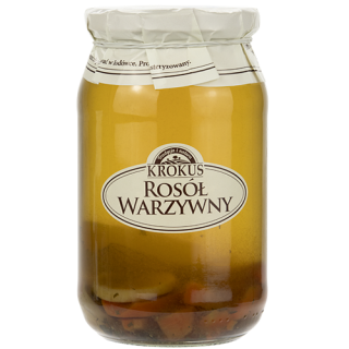 Bulion Warzywny w Płynie bez Dodatku Cukrów Bezglutenowy 810 ml - Krok