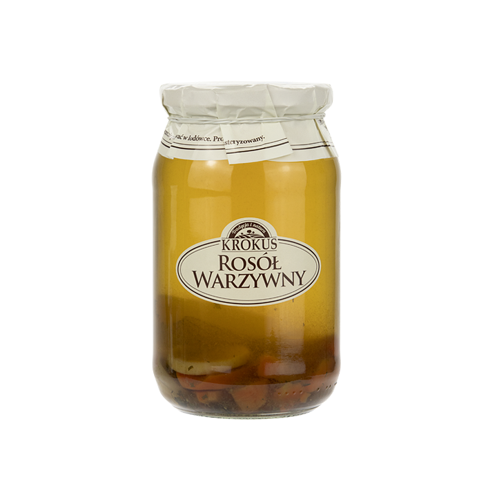 Bulion Warzywny w Płynie bez Dodatku Cukrów Bezglutenowy 810 ml - Krok