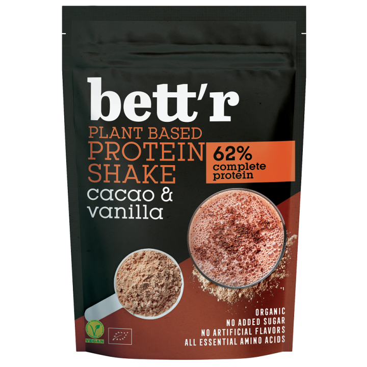 Shake Proteinowy Kakao i Wanilia BIO 500 g - Bett'r - Ekochatka
