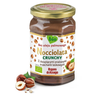 Krem Crunchy z Orzechow Laskowych i Kakao Nocciolata Bezglutenowy BIO 