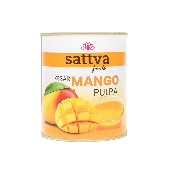 Pulpa Mango Kesar 850 g - Sattva - Ekochatka