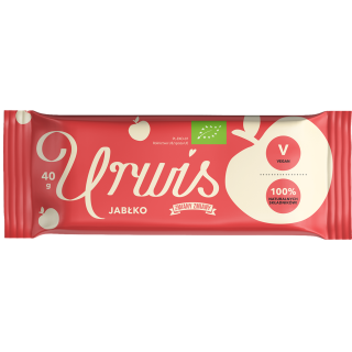 Baton Jablkowy Urwis z Rodzynkami Bezglutenowy BIO 40 g - Zmiany Zmian