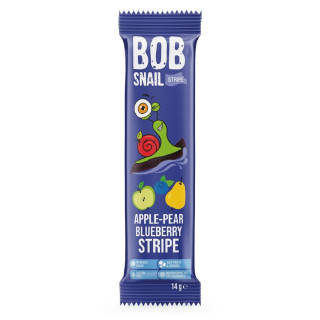 Przekąska Owocowa Stripe Jabłko Gruszka Borówka Bezglutenowa 14 g - Bo