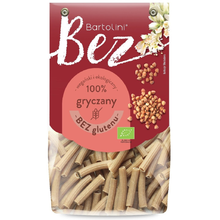 Makaron Gryczany Maccheroni Bezglutenowy BIO 250 g - Bartolini - Ekoch