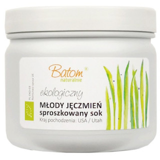 Sok z Młodego Jęczmienia Sproszkowany BIO 100g | BATOM - Ekochatka