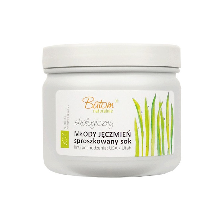 Sok z Młodego Jęczmienia Sproszkowany BIO 100g | BATOM - Ekochatka