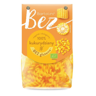 Makaron Kukurydziany Świderki Bezglutenowy BIO 250 g - Bartolini - Eko