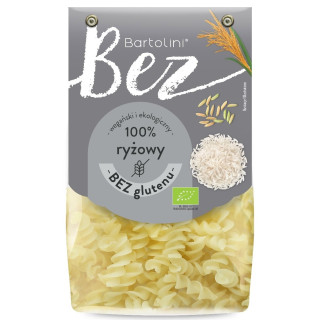 Makaron Ryżowy Świderki Bezglutenowy BIO 250 g - Bartolini - Ekochatka