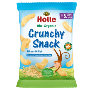 Chrupki Jaglane dla Dzieci od 8 Miesiaca Bezglutenowe BIO 25 g - Holle