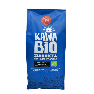 Kawa Ziarnista Bezkofeinowa Arabica 100% Peru BIO 1 kg - Quba Caffe - 