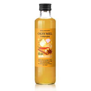 Oksymel Tradycyjny BIO 250 ml - Delikatna - Ekochatka