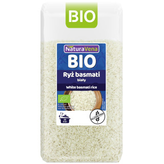 Ryż Basmati Biały Bezglutenowy BIO 500 g - Naturavena - Ekochatka